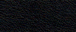Close-up of black textured leather surface.