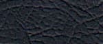 Close-up of textured black leather surface.