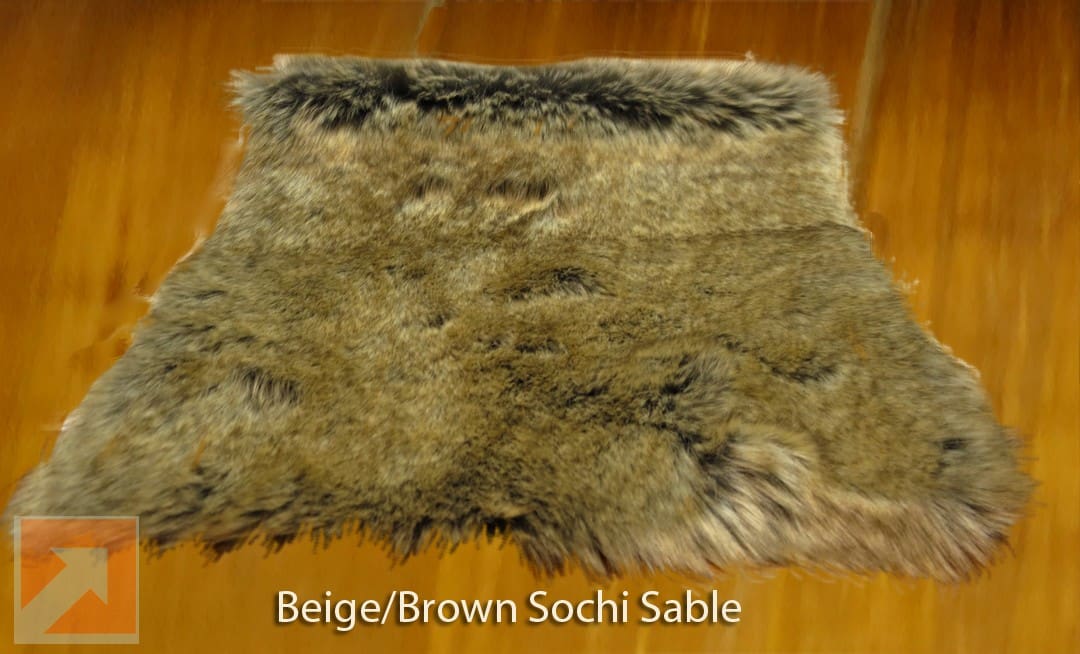 Beige brown Sochi sable rug